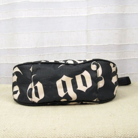 L.A.M.B. for Lesportsac 2nd Edition Black Small Hella Hobo w/Charm Gwen Stefani - Picture 5 of 10